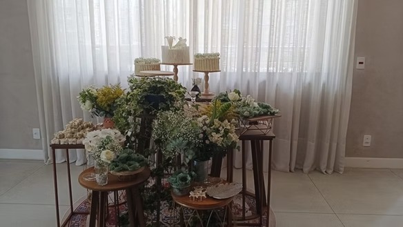 Mesa de doces casamento